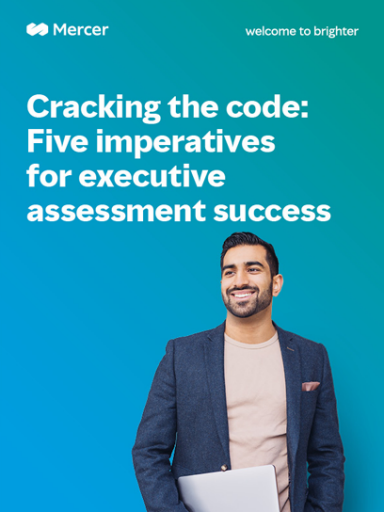 Cracking the code" Five imperatices for executive assessment success