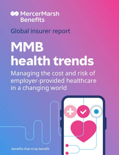 Couverture complète du rapport sur les tendances en matière de santé MMB