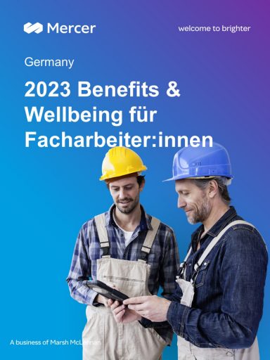 Spot Survey “Benefits & Wellbeing für Facharbeier:innen in Deutshland”