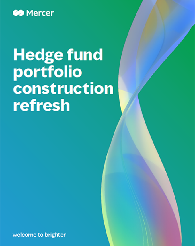 Hedge fund portfolio construction