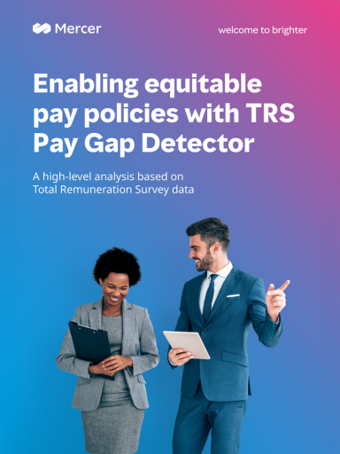 TRS Pay Gap Detector Brochure cover