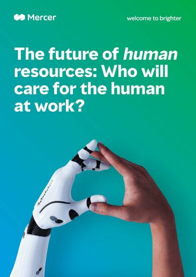 Who will care for the human at work?