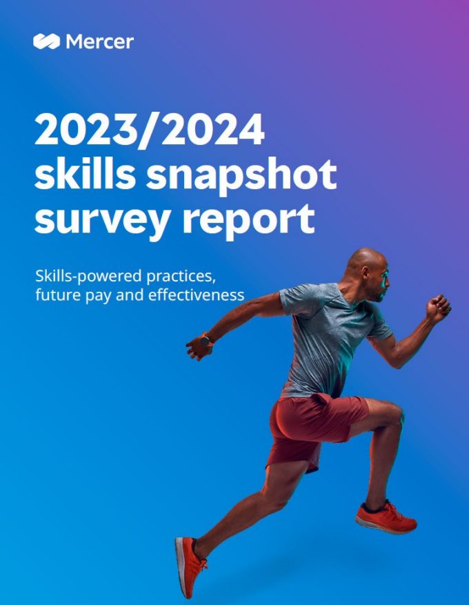 2023-2024 Skills snapshot survey report cover
